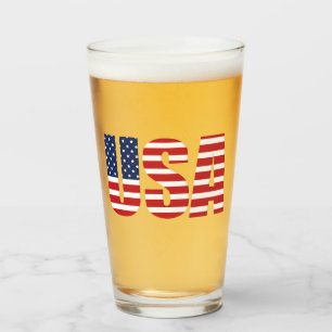 4. Juli Glass Tumbler