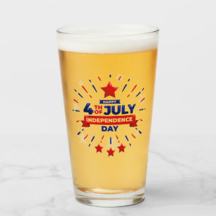 4. Juli Glass Tumbler