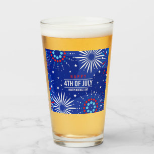4. Juli Glass Tumbler