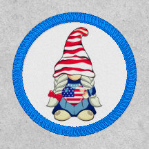 4. Juli Gnome Herz