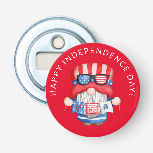 4. Juli Gnome Independence Day Flaschenöffner