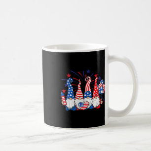 4. Juli Gnomes Patriotic American Flag Niedlich Gn Kaffeetasse