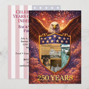 4. Juli Great American Eagle Shield 250. Einladung