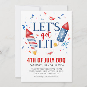 4. Juli GRILLEN Einladung