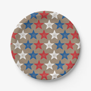 4. Juli Grunge Stars Kraft Party Teller