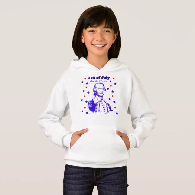 4. Juli Hoodie (Vorne ganz)