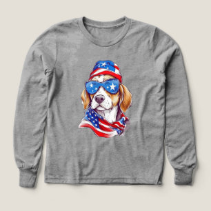 4. Juli Hund Sublimation-66361 Hoodie