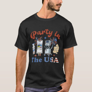4. Juli ICU Nurse Party in der US ICU Nurse C T-Shirt