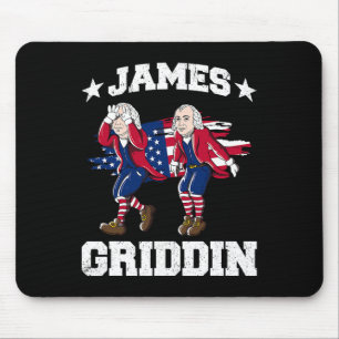4. Juli James Madison Griddy James Griddin 1 Mousepad