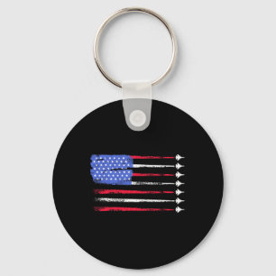 4. Juli Jet American Flag Patriotic USA für mich Schlüsselanhänger