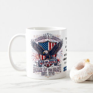 4. Juli Kaffeetasse