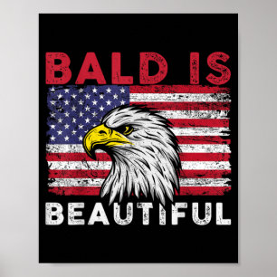 4. Juli Kahler ist schön Weißkopfseeadler Poster