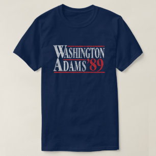 4. Juli Kampagnen-T - Shirt Washingtons Adams