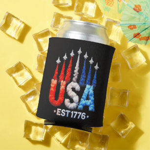 4. Juli-Kampfjets USA Patriotisch Dosenkühler