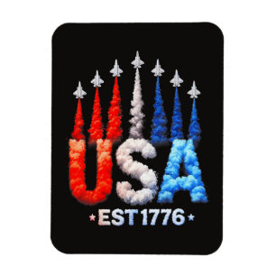 4. Juli-Kampfjets USA Patriotisch Magnet