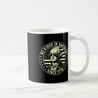 4. Juli Keine Könige in Amerika George Washington Kaffeetasse