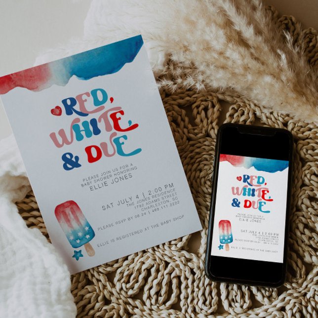 4. Juli Kinderdusche Einladung (Von Creator hochgeladen)