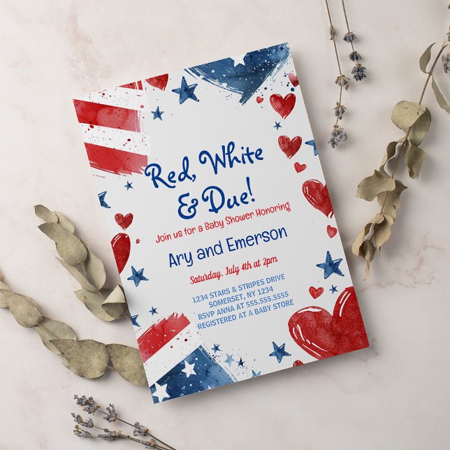 4. Juli Kinderdusche Einladung 4. Juli Dusche (Von Creator hochgeladen)