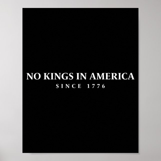 4. Juli Könige in Amerika seit 1776 Poster (Vorne)