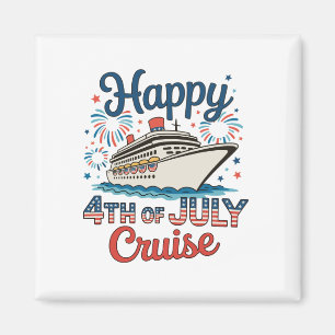 4. Juli Kreuzfahrt 250. Jubiläumskreuzfahrt Magnet