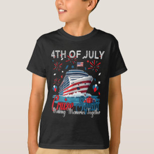 4. Juli Kreuzfahrt Cruising Squad 2025 USA Patriot T-Shirt