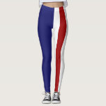4. Juli Leggings Rot, Weiß & Blau<br><div class="desc">Diese niedlichen Leggings sind mit roten, weißen und blauen Streifen geschmückt, was ihnen einen patriotischen Look für den 4. Juli verleiht.</div>