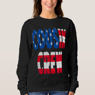 4. Juli Llama und Sloth Usa Patriotic Sweatshirt