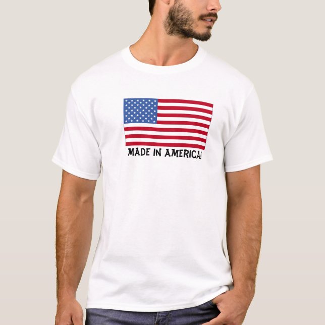 4. Juli Made in America Shirt (Vorderseite)