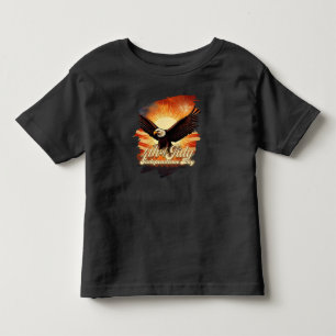 4. Juli – Majestätischer Adler und Feuerwerk-Tribu Kleinkind T-shirt