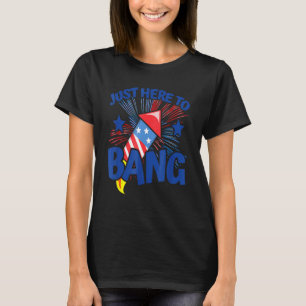 4. Juli Meme Feuerwerk nur hier zu knallen T-Shirt