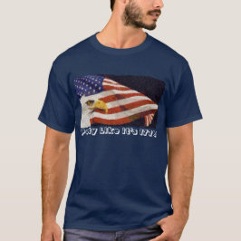 4. Juli Mens Dark Blue T Shirt