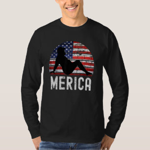 4. Juli Merica Fett Party trinken Erwachsenen Joke T-Shirt