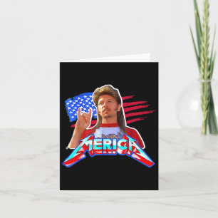 4. Juli Merica Funny mit Vintagem Namen Joe Lov Karte