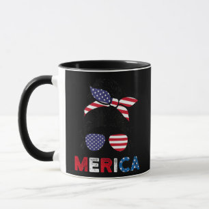 4. Juli Merica Sonnenbrille Classy Mom Leben Tasse