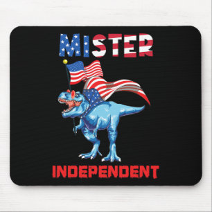 4. Juli Mister Independent USA Flag Patriotic Boy Mousepad