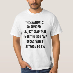 4. Juli NATION GETEILT LUSTIGE PATRIOT T-Shirts