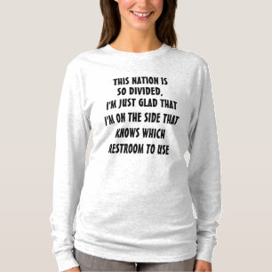 4. Juli NATION UNTERTEILT FUNNY PATRIOT T - Shirt