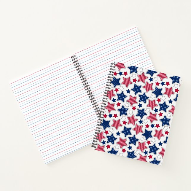 4. Juli Notebook Notizbuch (Innenseite)