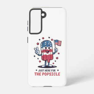 4. Juli Nur Hier Für Die Popsicle Patriotisch Samsung Galaxy Hülle