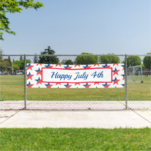 4. Juli Outdoorbanner Banner