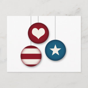 4. Juli Party Einladung Postkarte