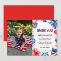 4. Juli Patriotic Red White Blue Geburtstag