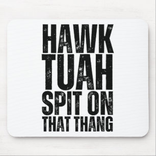 4. Juli Patriotic USA Hawk Tuah Spit auf diesem T Mousepad