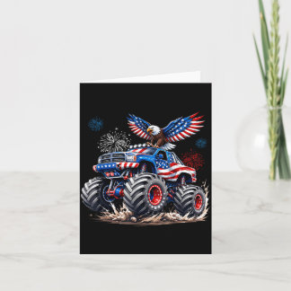 4. Juli Patriotisch Amerikanisch USA Rot Weiß Blau Karte
