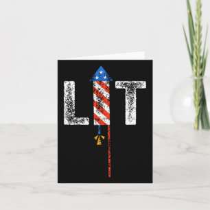 4. Juli Patriotische amerikanische Feuerwerke Usa Karte