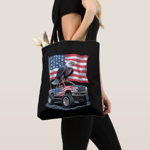 4. Juli Patriotische amerikanische Flagge Adler US