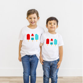 4. Juli Patriotische Popsicles Kid's Unisex T-Shirt