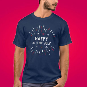 4. Juli: Patriotische Unabhängigkeit Amerikas T-Shirt