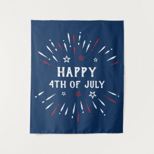 4. Juli: Patriotische Unabhängigkeit Amerikas Wandteppich