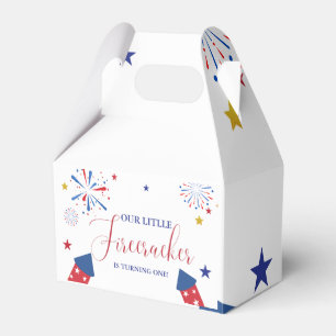 4. Juli Patriotische Unabhängigkeit Geburtstagspar Geschenkschachtel